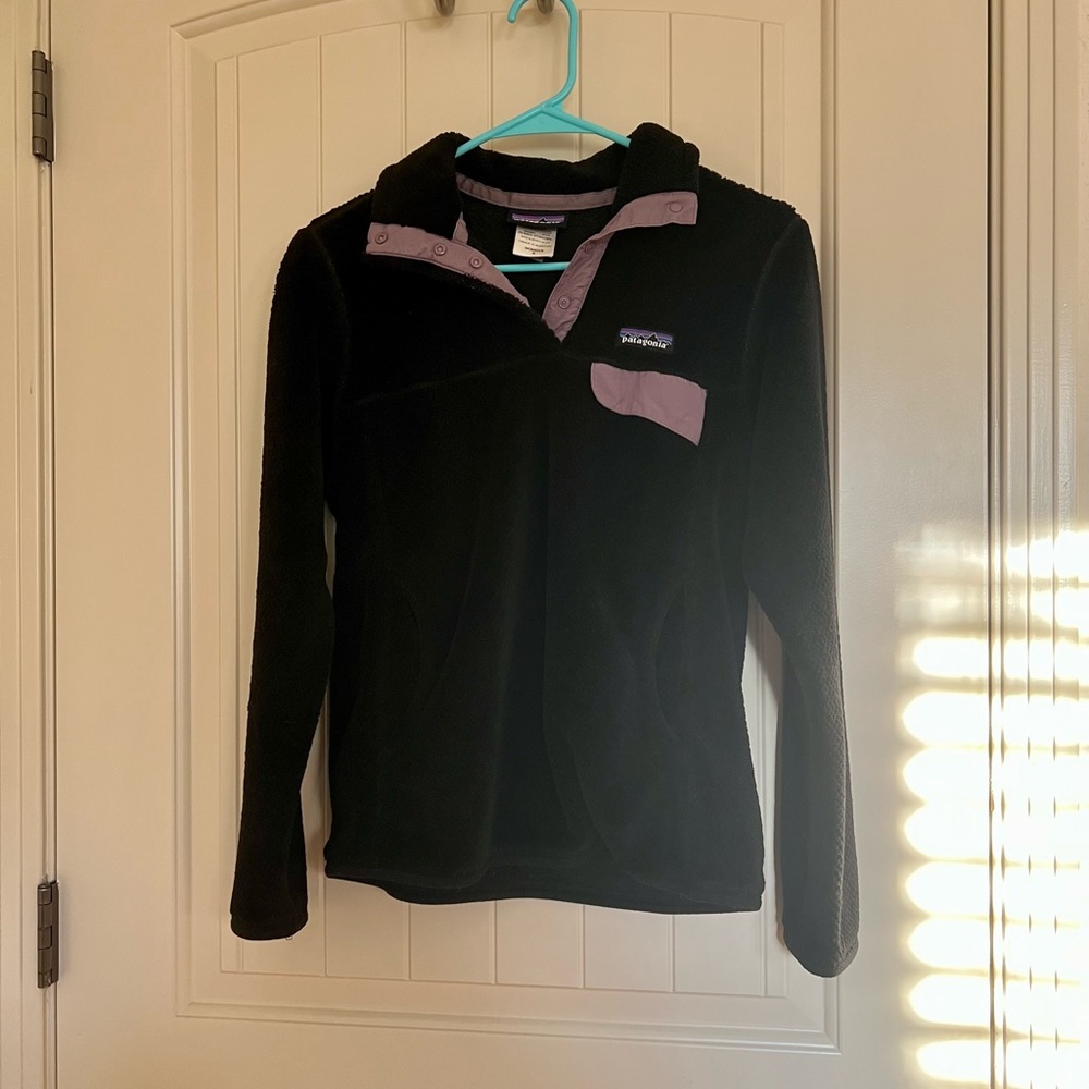 Patagonia Retool Fleece Pullover Black Jacket